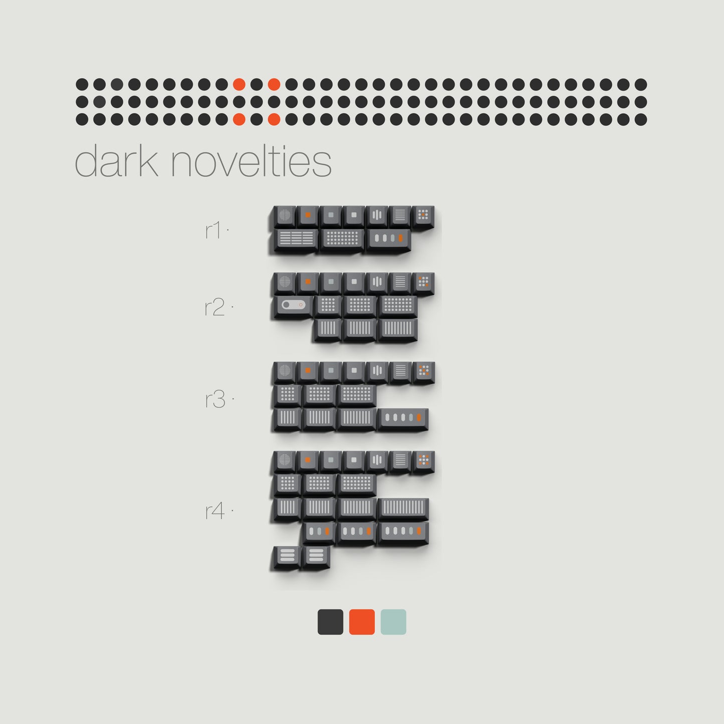 Abstract Minimal Keycaps (Pre-Order)