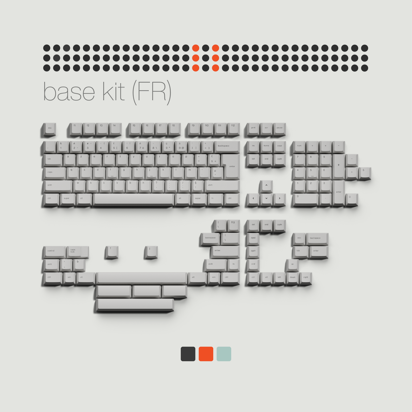 Abstract Minimal Keycaps (Pre-Order)