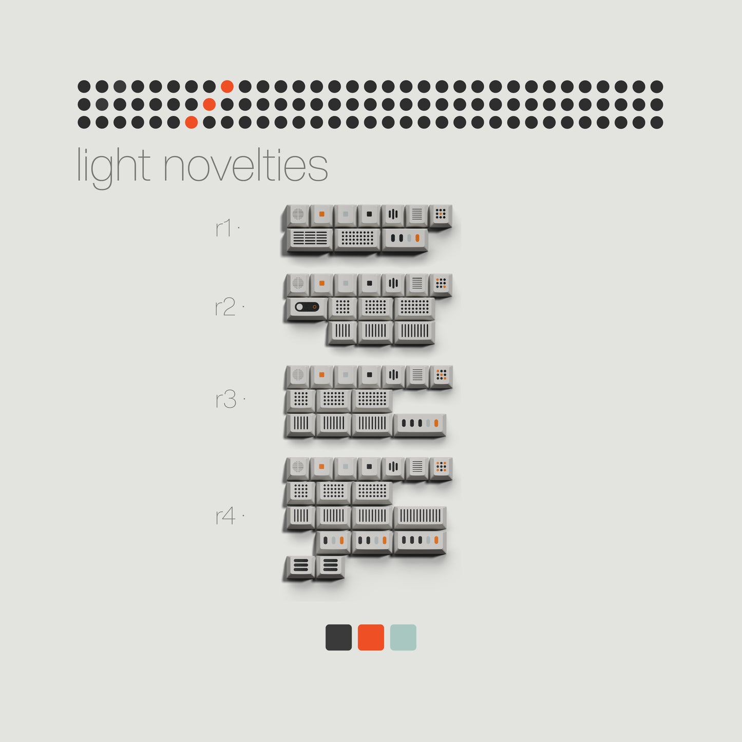 Abstract Minimal Keycaps (Pre-Order)