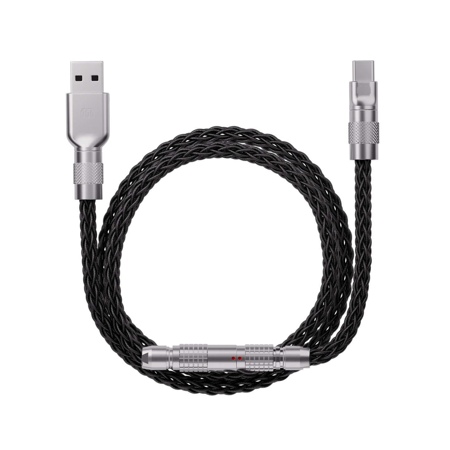 CNC Brass — Black + Silver