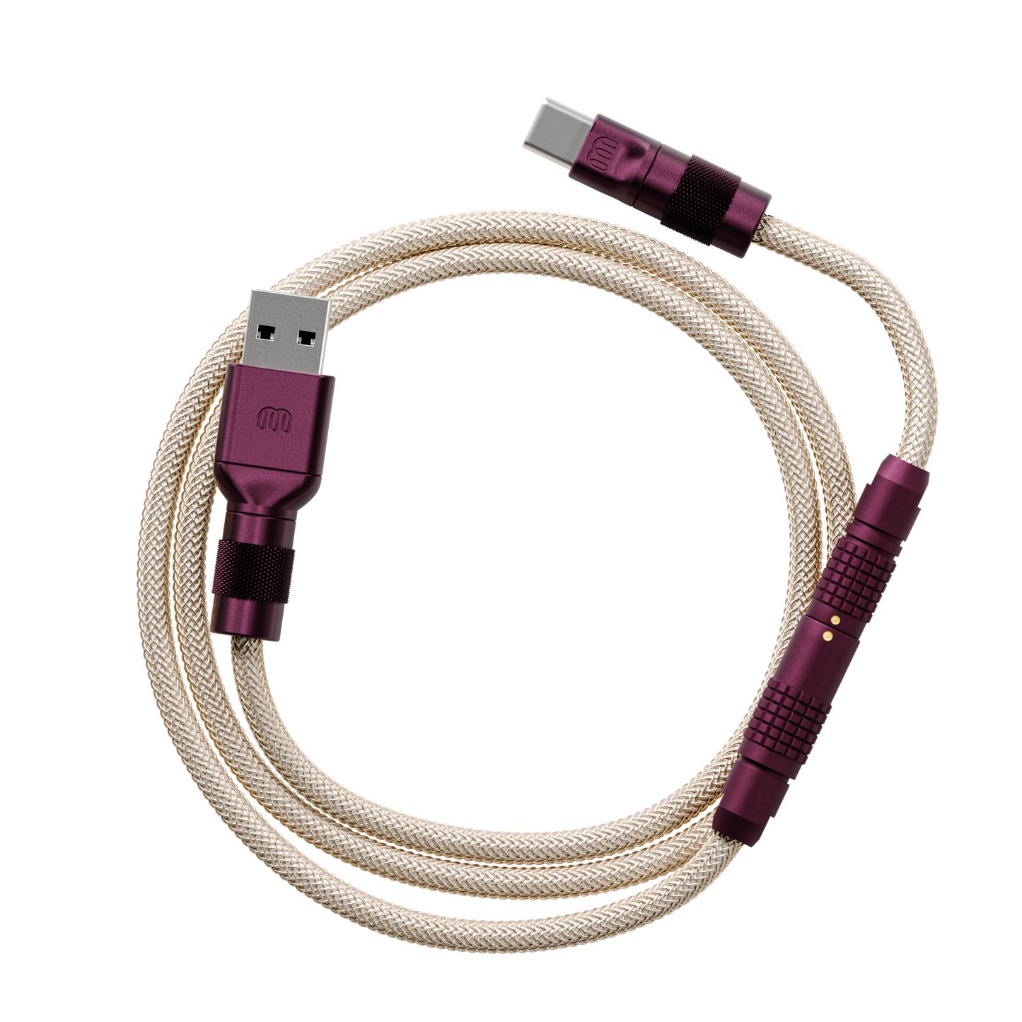 GMK Yurus / Cream and Black Cherry