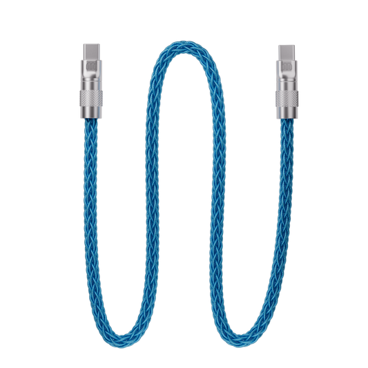 IEM-Style USB-C Cable — Blue