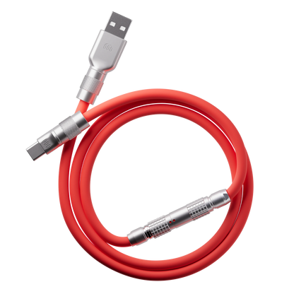 Hotrod Red silicone cable