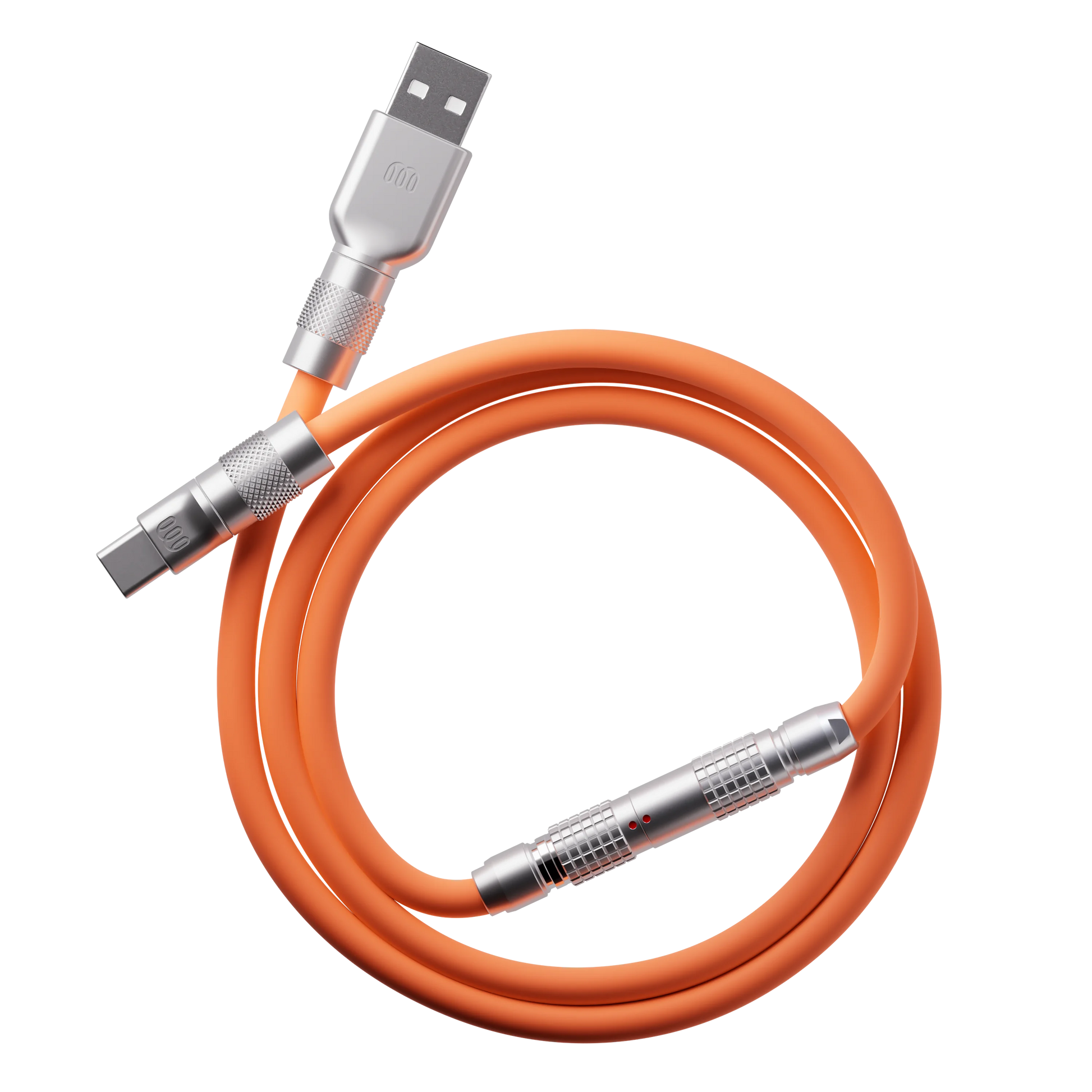 Tech Orange silicone cable