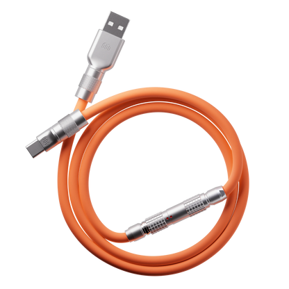 Tech Orange silicone cable