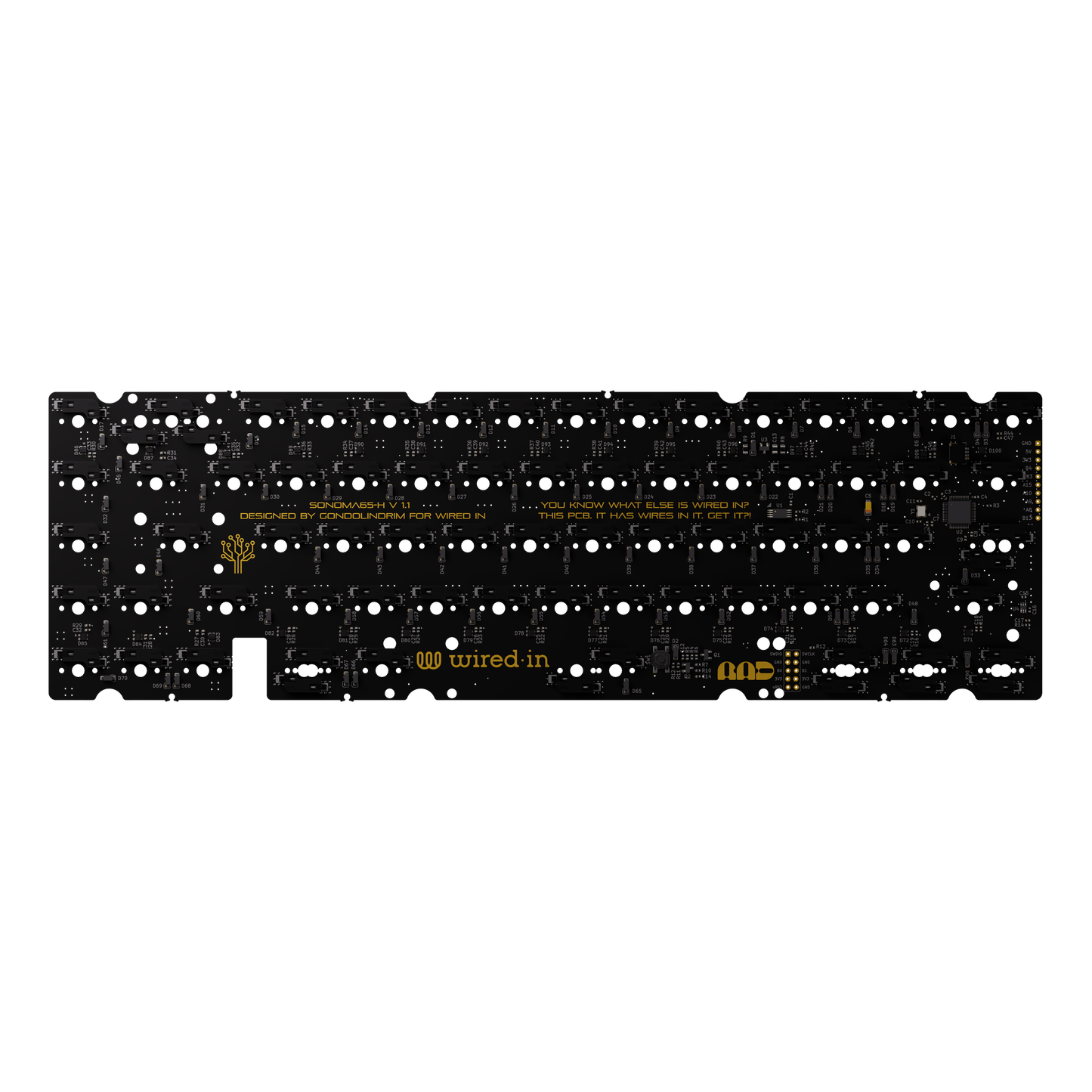 Sonoma Hotswap PCB — rear