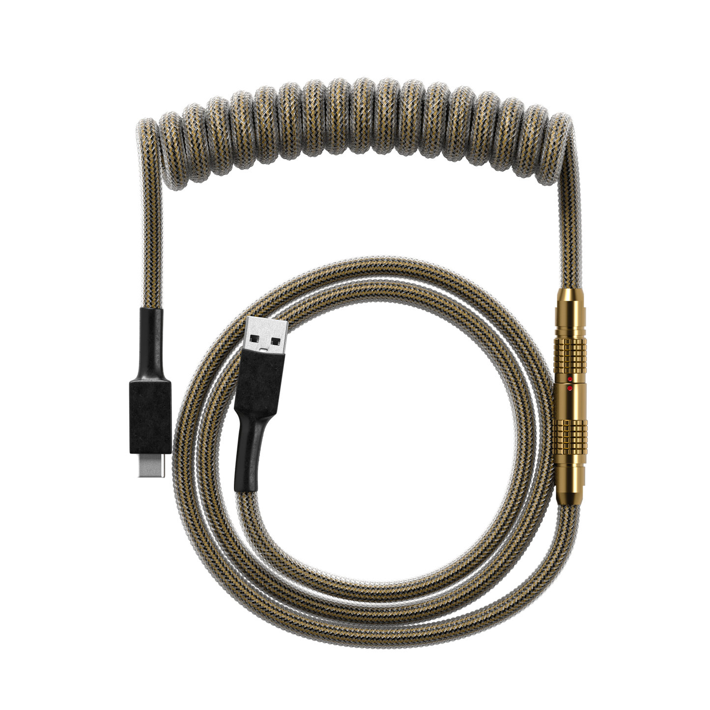 Bling coiled cable