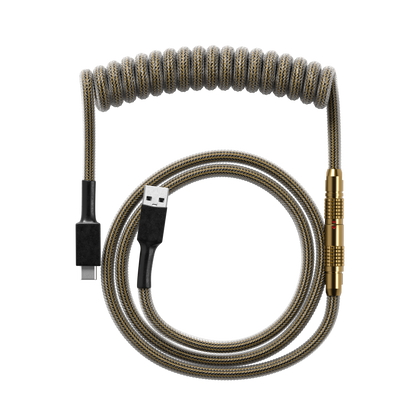 Bling coiled cable