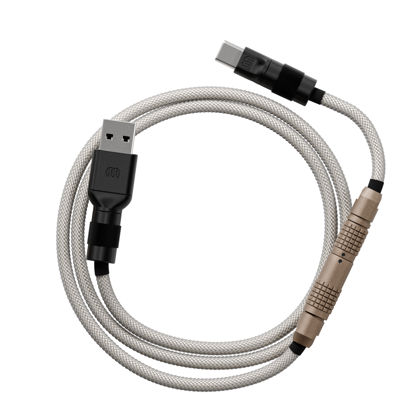 Classic Beige straight keyboard cable — Wired In