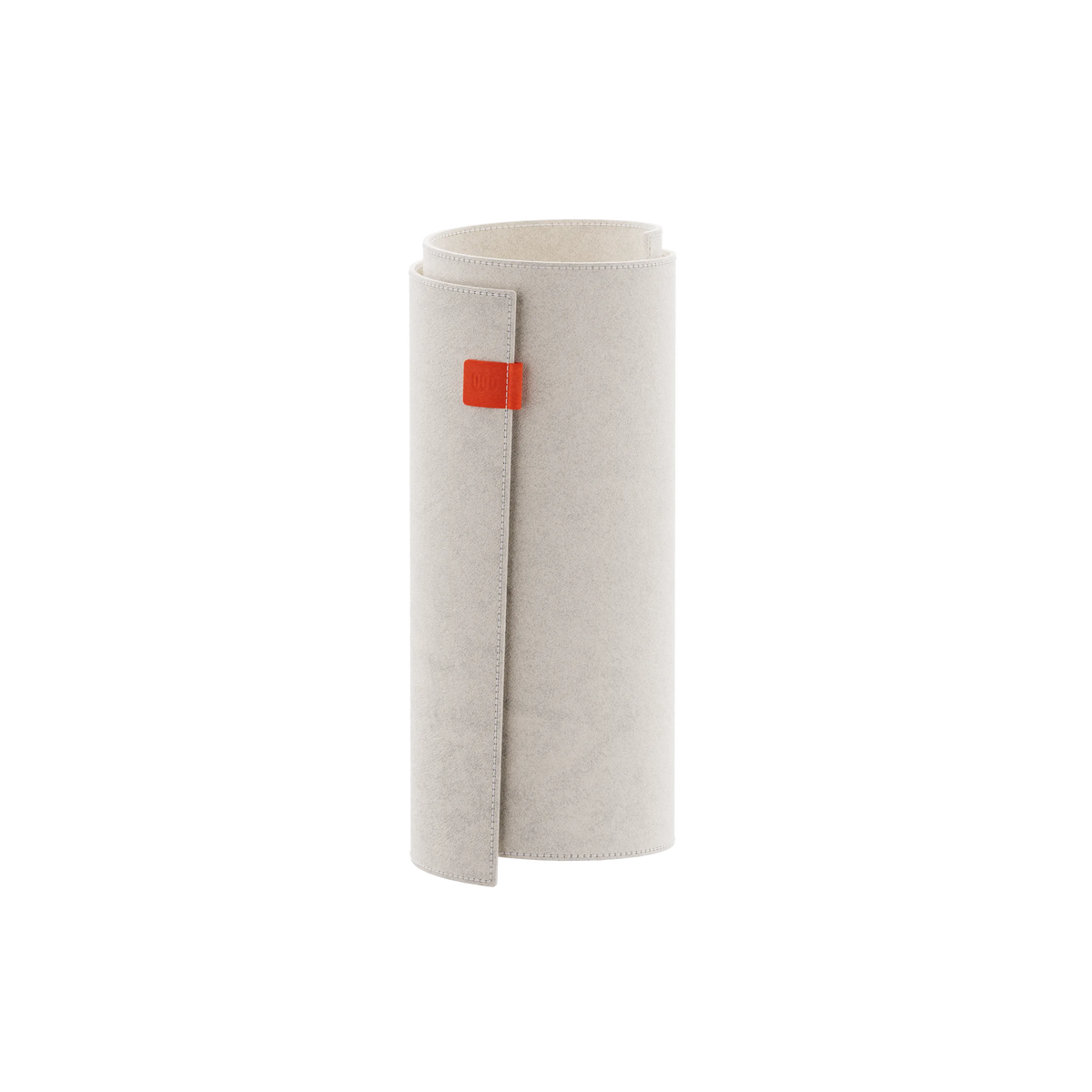 Luxe Suede Desk Mat — Cream (Standard, rolled)