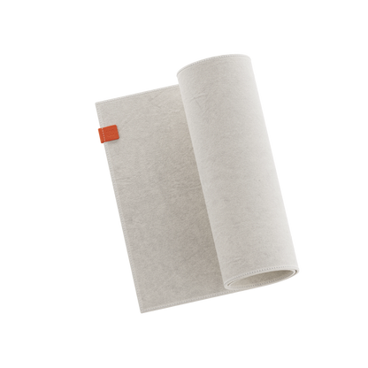 Luxe Suede Desk Mat — Cream