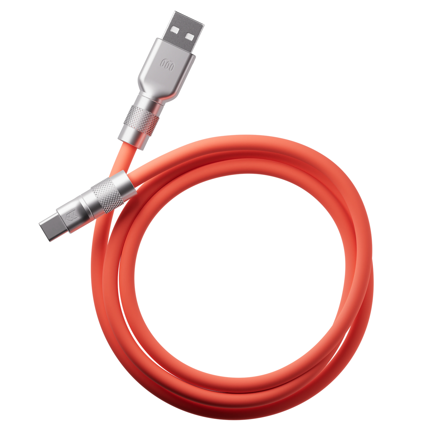 Modern Materials Cable — Coral, USB-A to USB-C