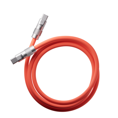 Modern Materials Cable — Coral, USB-C to USB-C