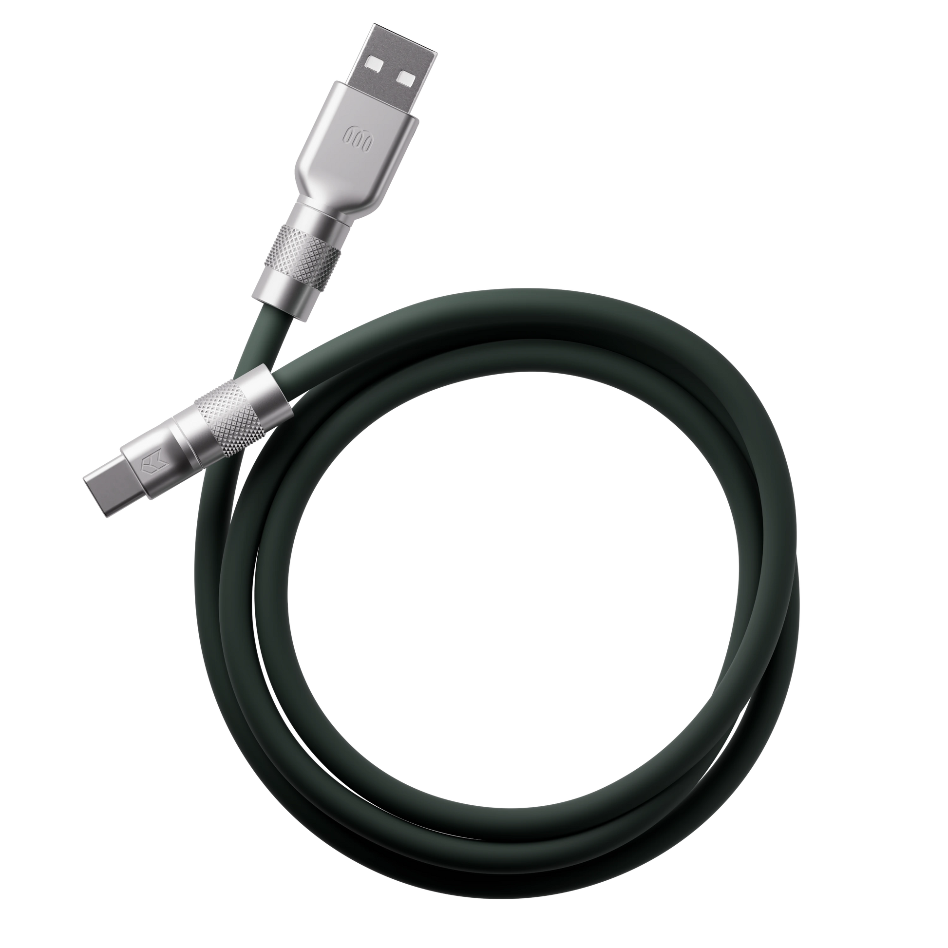 Modern Materials Cable — Forest, USB-A to USB-C