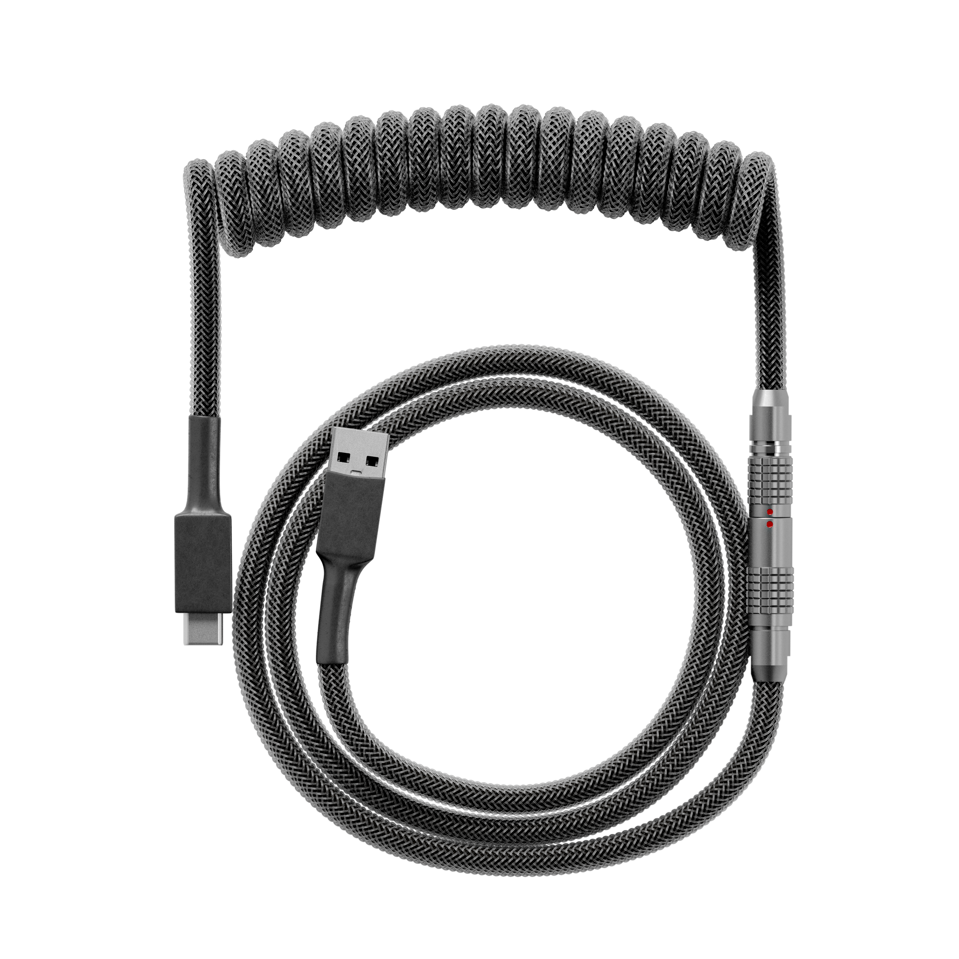 Silverback coiled keyboard cable — Wired In