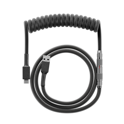 Silverback coiled keyboard cable — Wired In