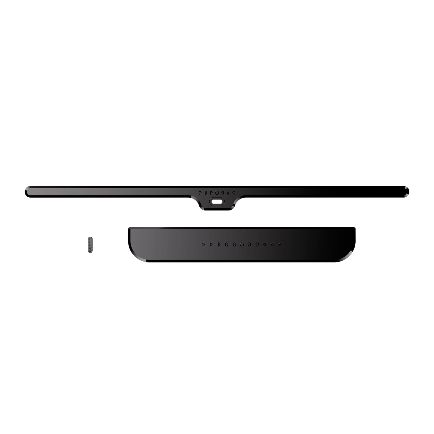 Sonoma accent kit, high gloss black PVD — back accent, weight, and badge