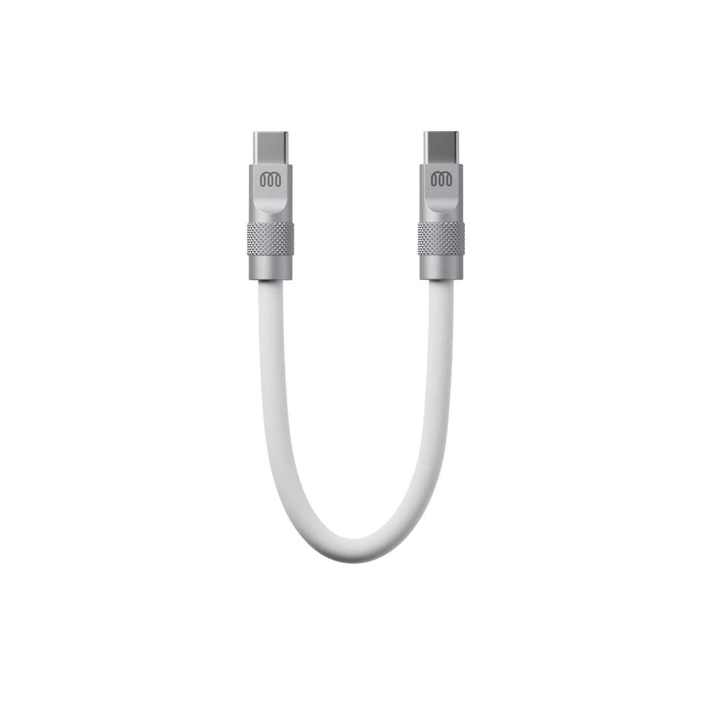 Soft Touch (Utility Series) — Chalk · 0.5 m · silver CNC shells