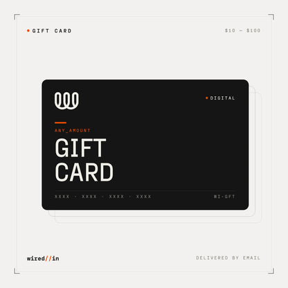 Wired In digital gift card