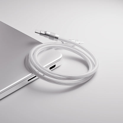 X-Ray Cable — draped over a laptop