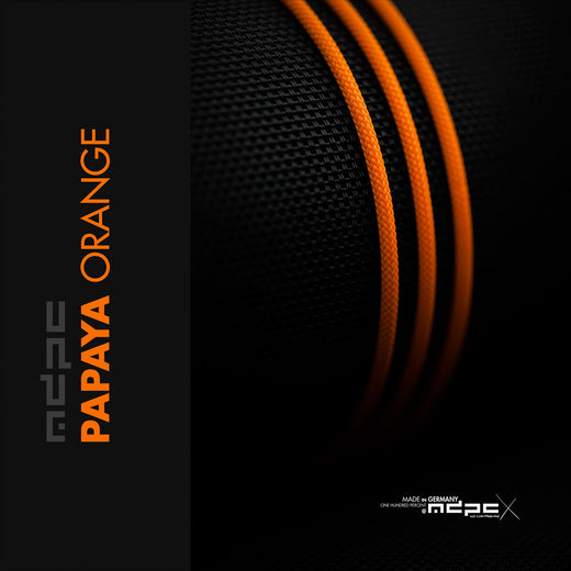 MDPC-X Bright Orange sleeving