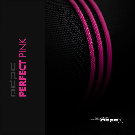 MDPC-X Pink sleeving