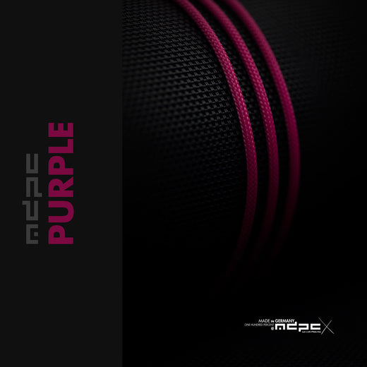 MDPC-X Purple sleeving